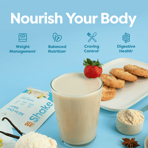 vanilla creme shake features with vanilla treats like shake, cookies and ice cream