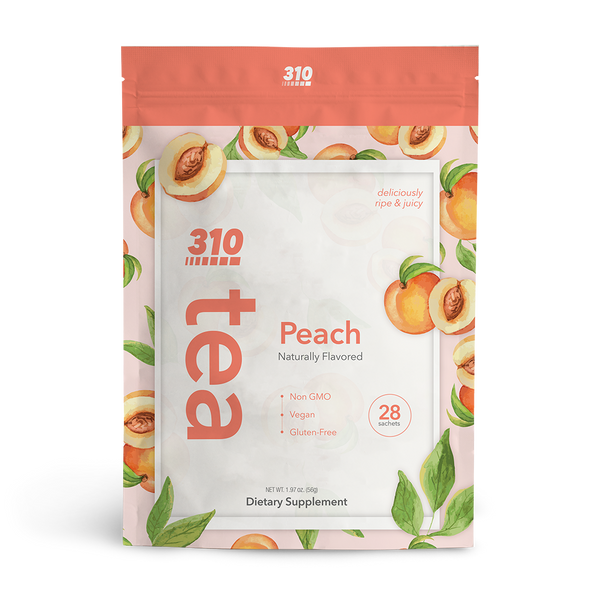 A pack of 310 Tea in Peach flavor