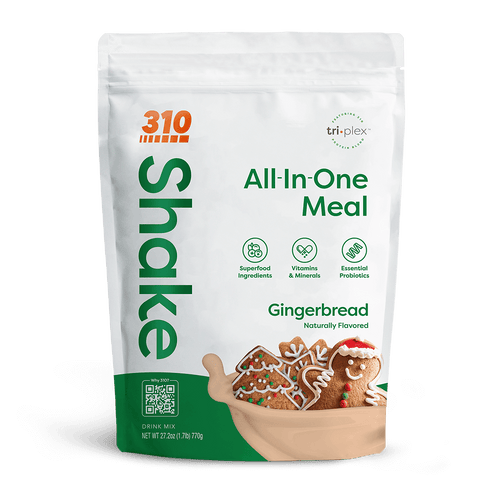 310 Gingerbread flavored meal replacement shake.