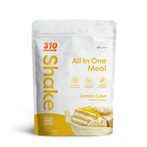 14 serving lemon cake meal replacement shake