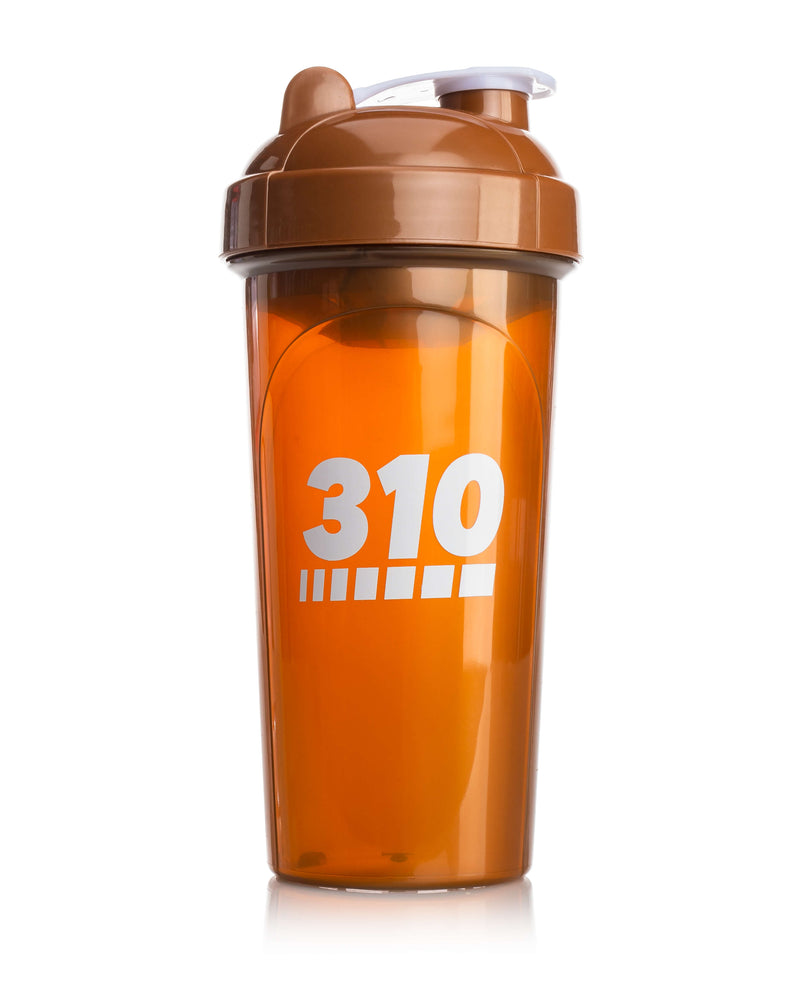310 shaker cup in camoflauge blue wrap with white 310 logo at the center.