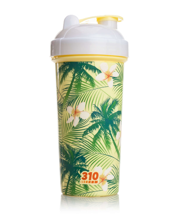 palm tree wrap shaker cup