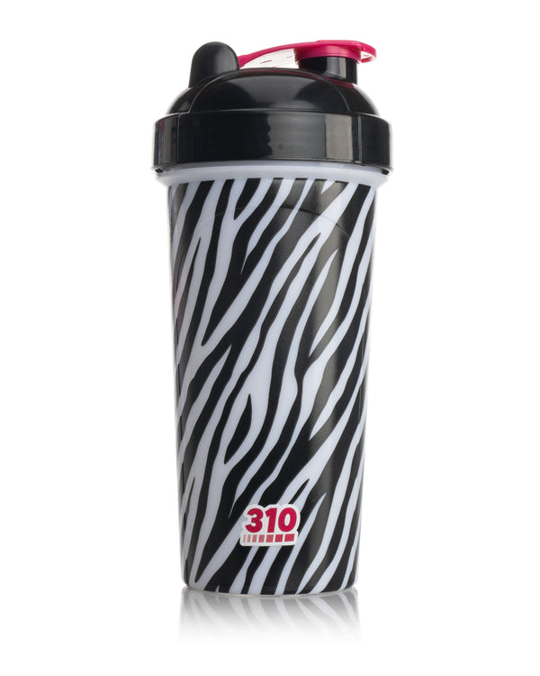zebra wrap shaker cup