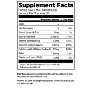 watermelon hydrate supplement facts