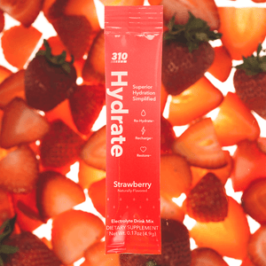 strawberry hydrate electrolyte drink stick