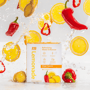 pack of ginger-cayenne and splashing ingredients