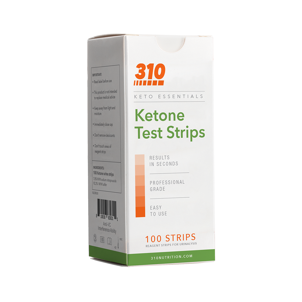 A 100 Strips pack of 310 Ketone Test Strips.