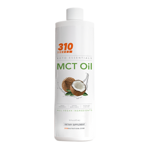 10 MCT Oil bottle in 16 oz (473 mL). 