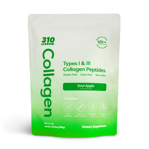 310 Types I & III collagen Sour Apple Collagen Peptides. 