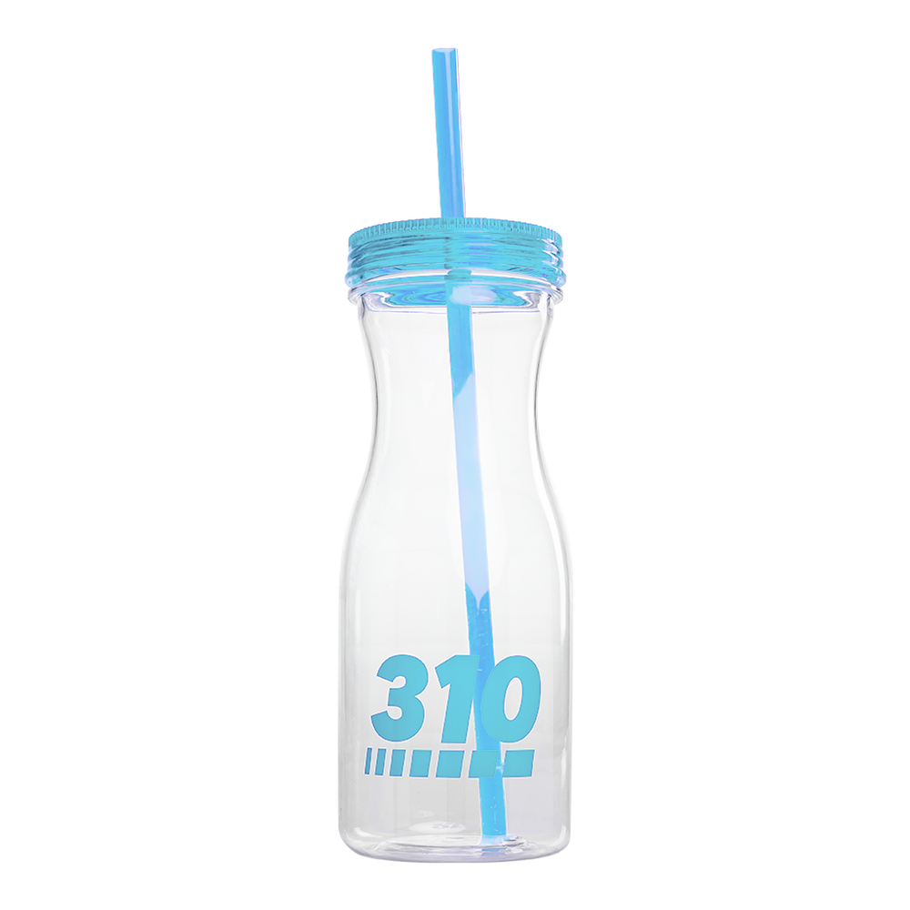 310 Turquoise Logo Carafe Cup