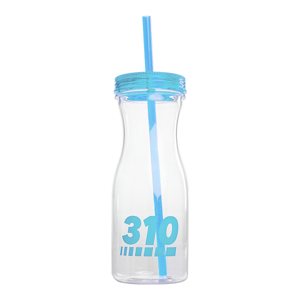 310 Turquoise Logo Carafe Cup