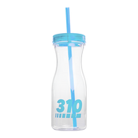 310 Turquoise Logo Carafe Cup