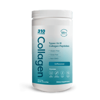 A jar of 310 Collagen Peptides Unflavored